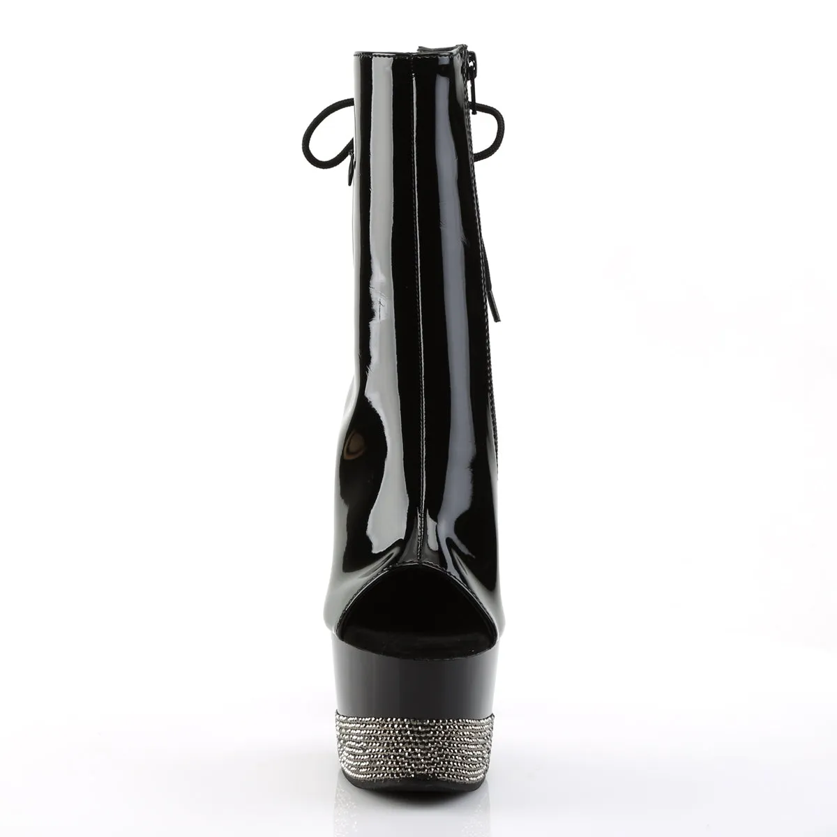 ADORE-1018-3 Pleaser Black Sexy Platform Shoes (Pole Dancing Heels)