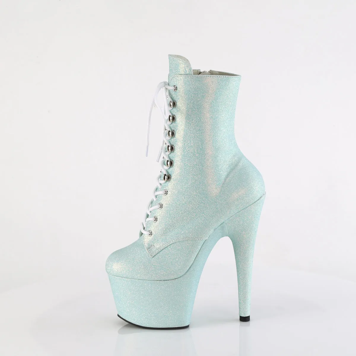 ADORE-1020SDG Pleaser Baby Blue Glitter Sexy Platform Shoes (Pole Dancing Heels)