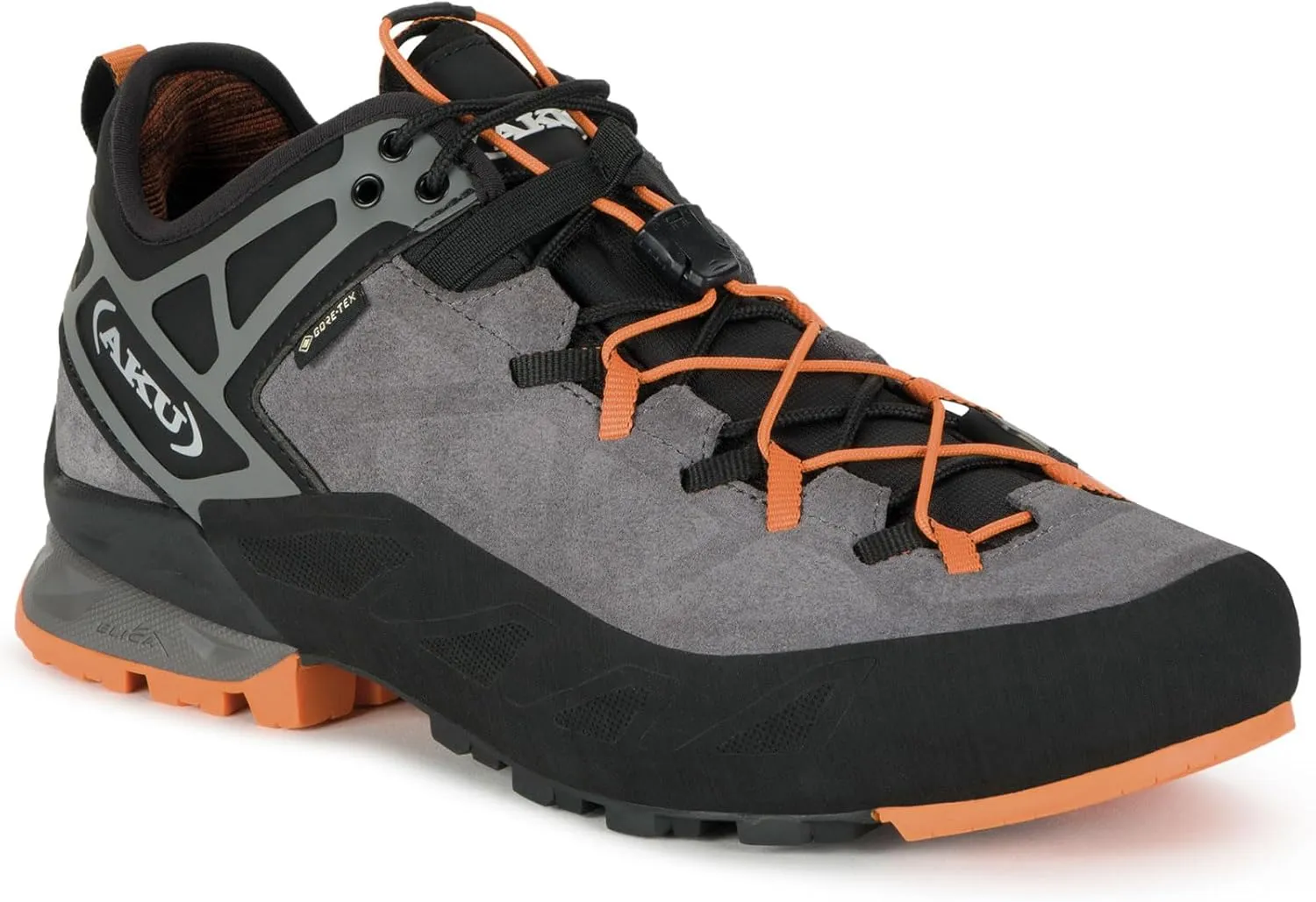 AKU Men's Rock DFS II GTX Approach/Hiking Lightweight Waterproof Breathable Laced Shoes for Trails, Mountaineering, Climbing