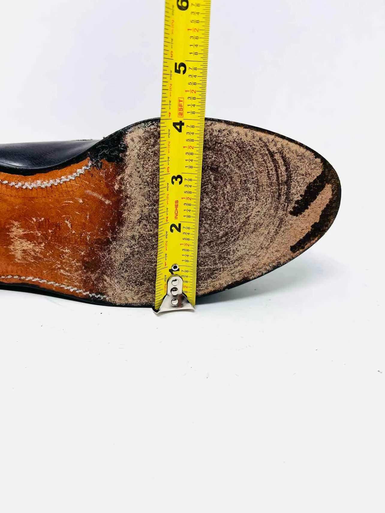Allen Edmonds Size 9.5 Chocolate Tassled Leather AS IS Men's Loafers- Men's