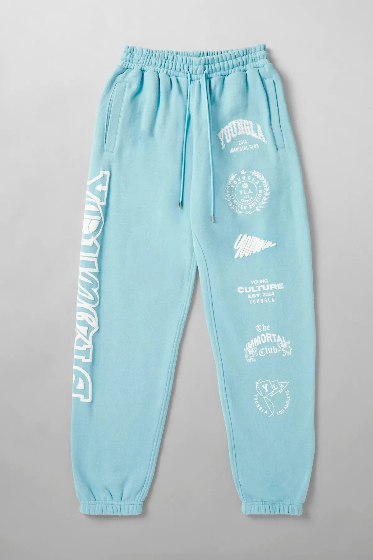 Athleta - Joggingbroek Heren - Casual Fleece Sweatpants met Grafische Print