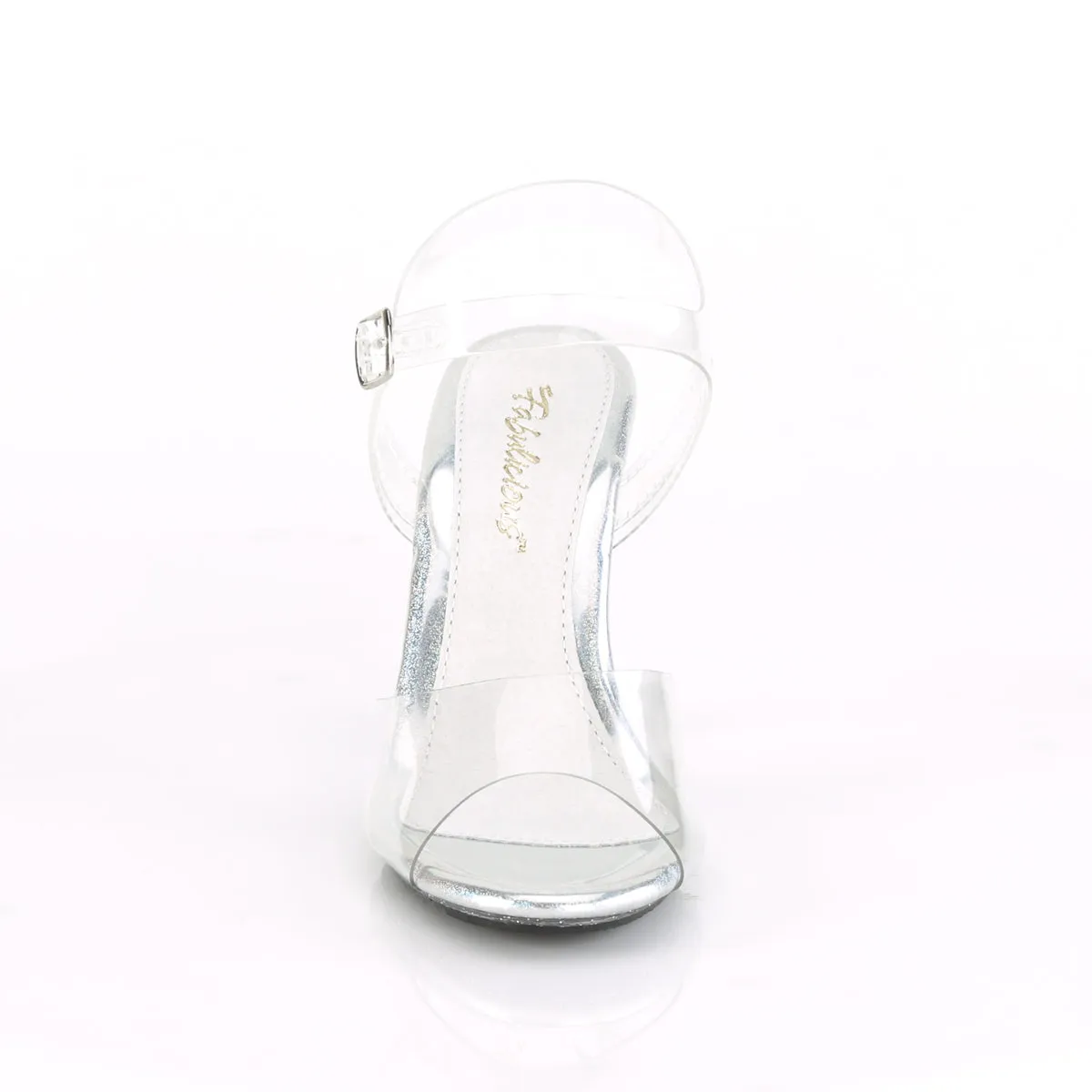 CARESS-408MG Fabulicious 4" Caress Clear Sexy Shoes (Posing Shoes)