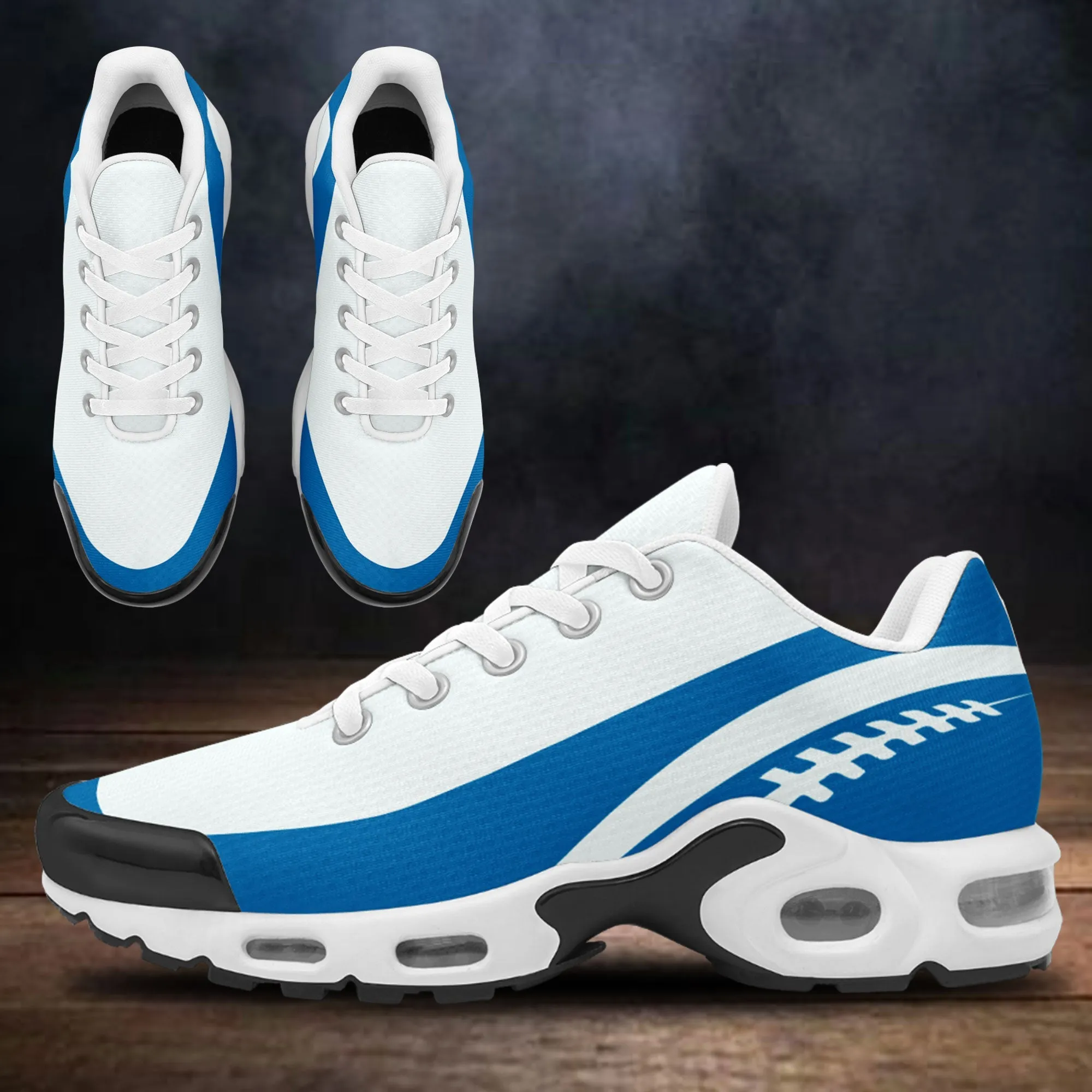 Client Gifts,Custom White Blue TN Shoes Personalized Sneakers TN-D020077-11