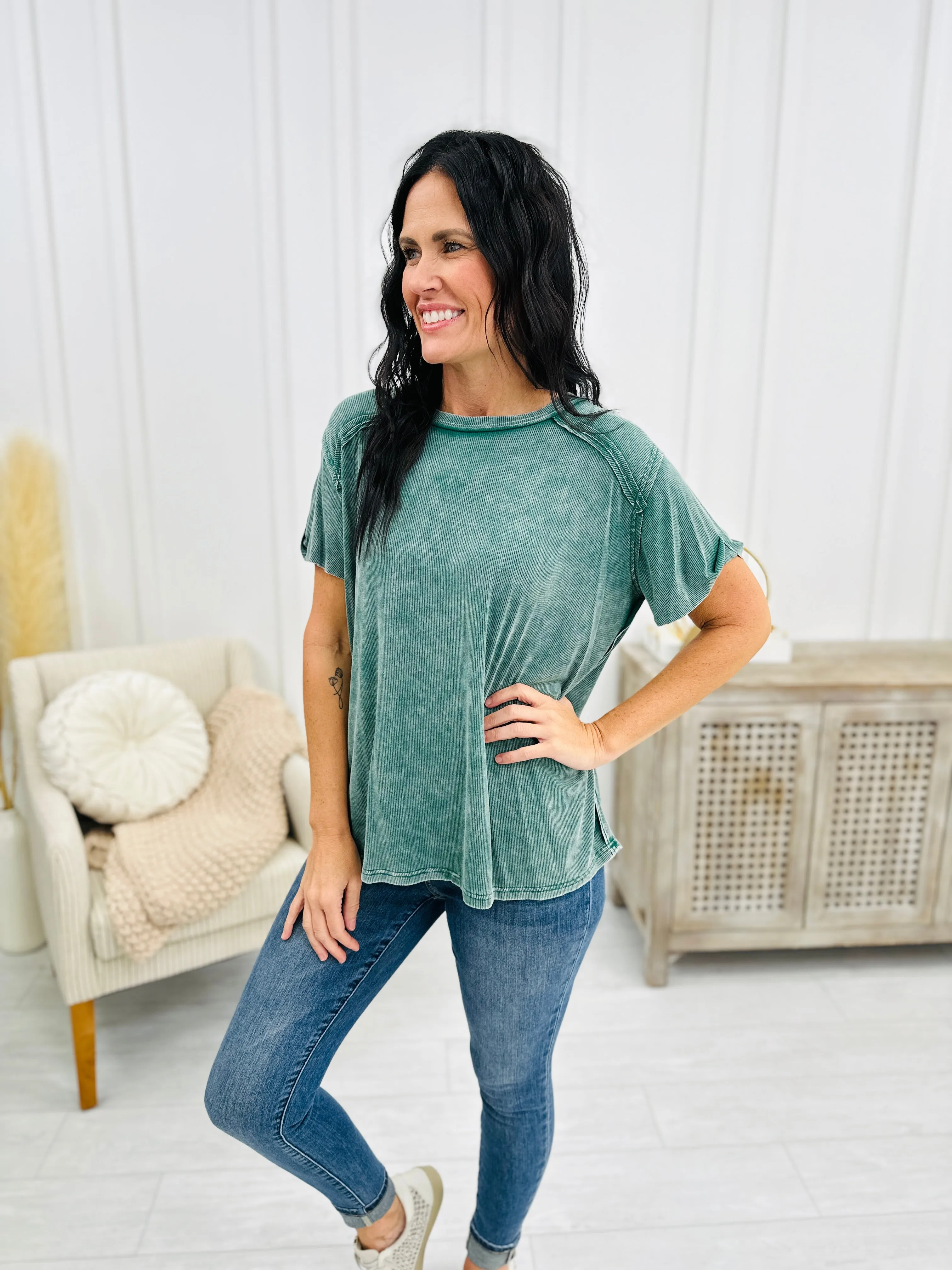 DOORBUSTER! Perfectly Paired Top- Multiple Colors!