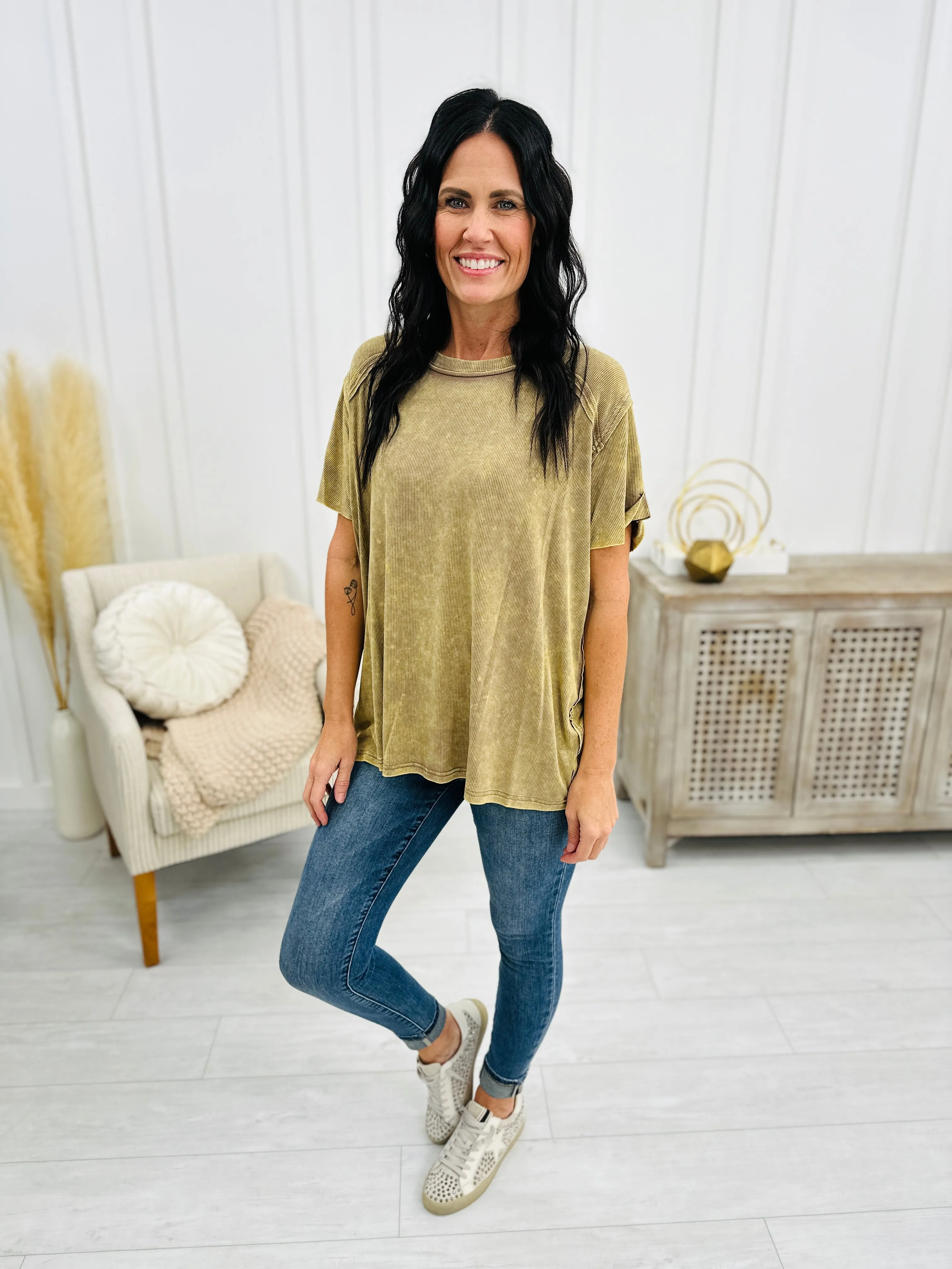 DOORBUSTER! Perfectly Paired Top- Multiple Colors!