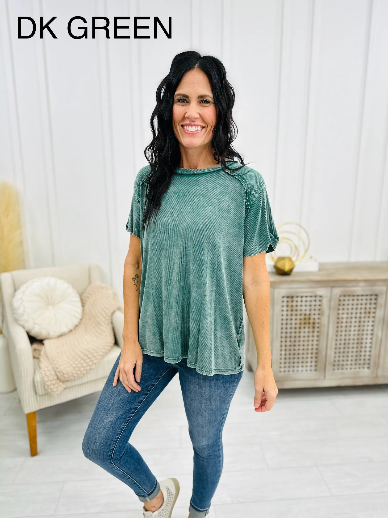 DOORBUSTER! Perfectly Paired Top- Multiple Colors!