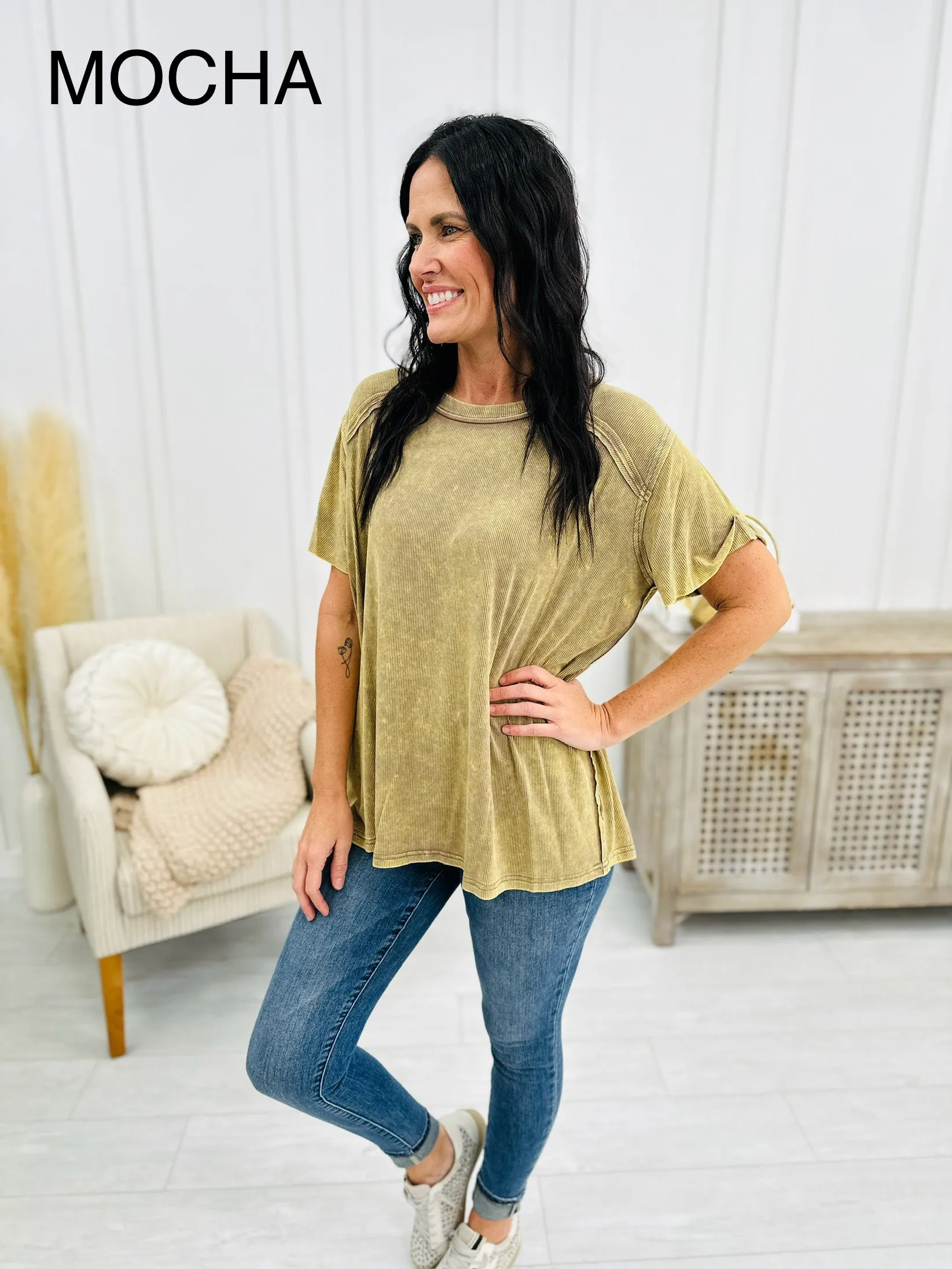 DOORBUSTER! Perfectly Paired Top- Multiple Colors!