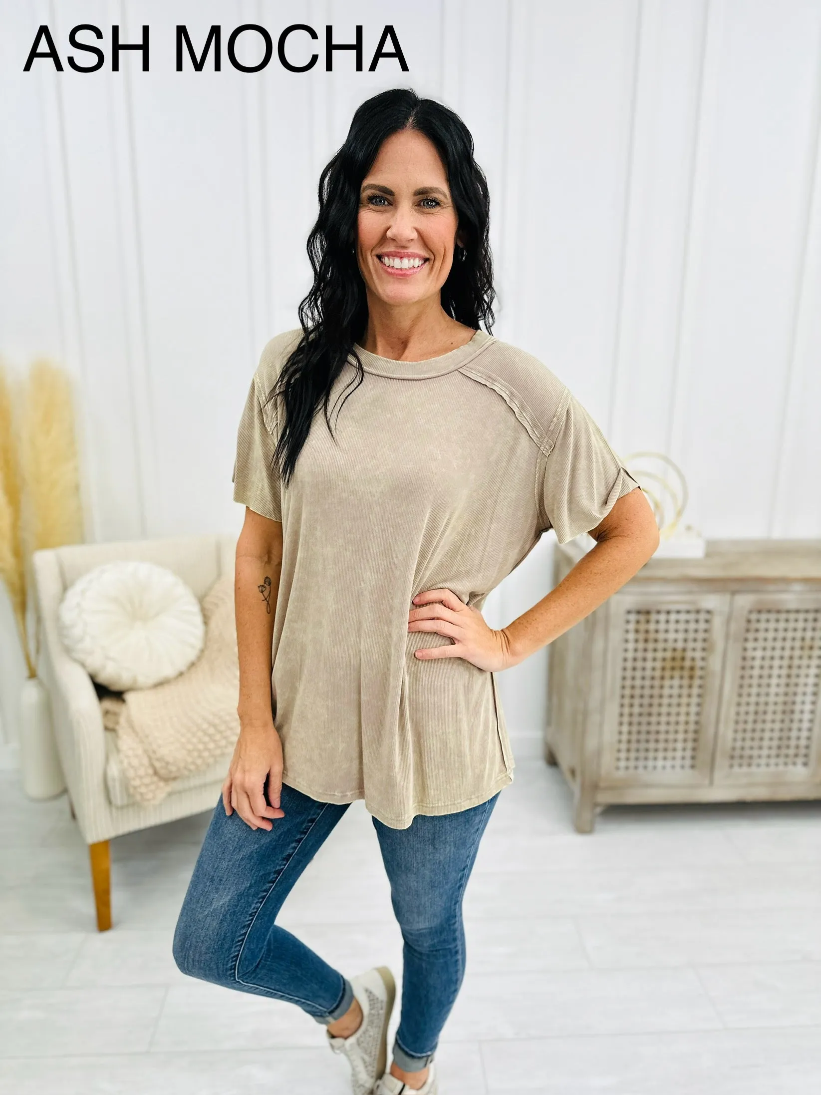 DOORBUSTER! Perfectly Paired Top- Multiple Colors!