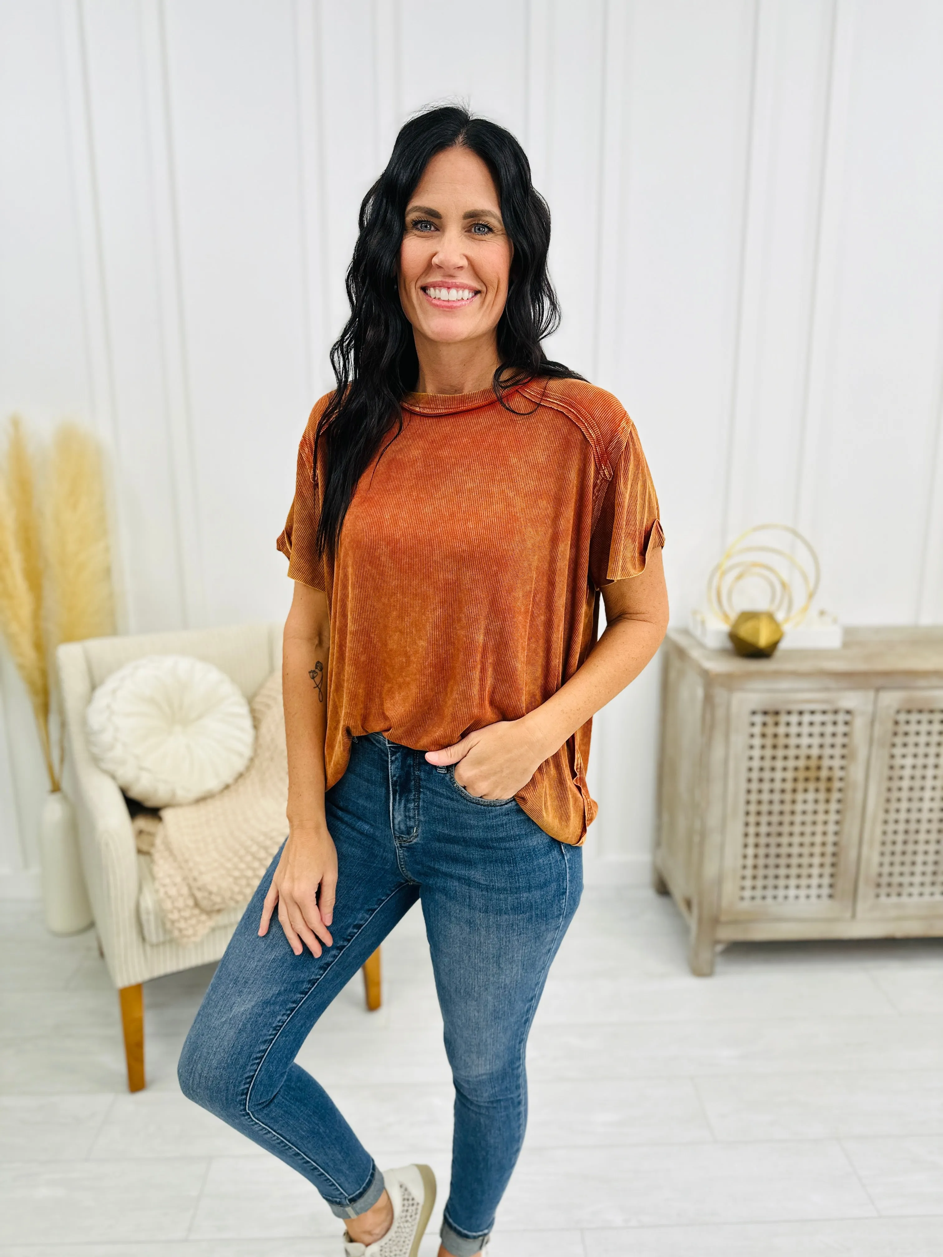 DOORBUSTER! Perfectly Paired Top- Multiple Colors!