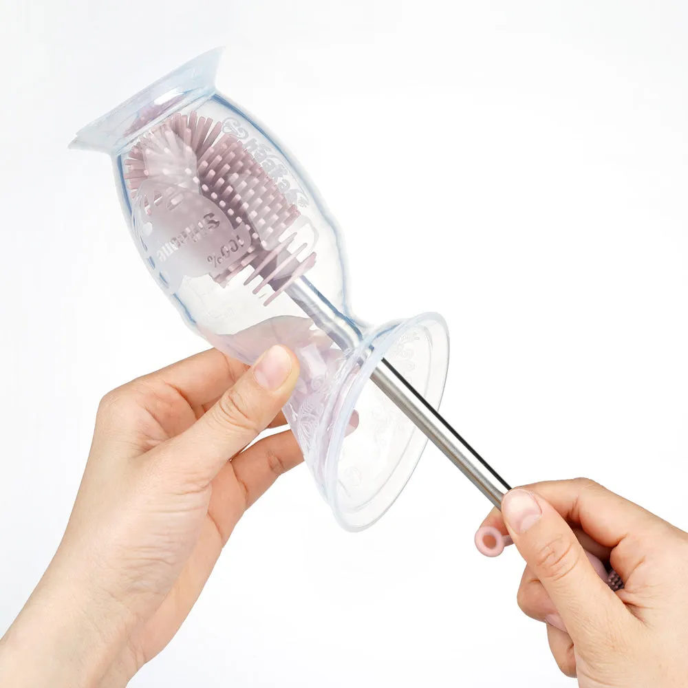 Haakaa Double-ended Silicone Brush 1 Pk