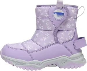 Kids Girls Insulated Fr Winter Warm Snow Boots Size 6 Boots Toddler Water Proof Shoes Girls Big Kids Snow Shoes