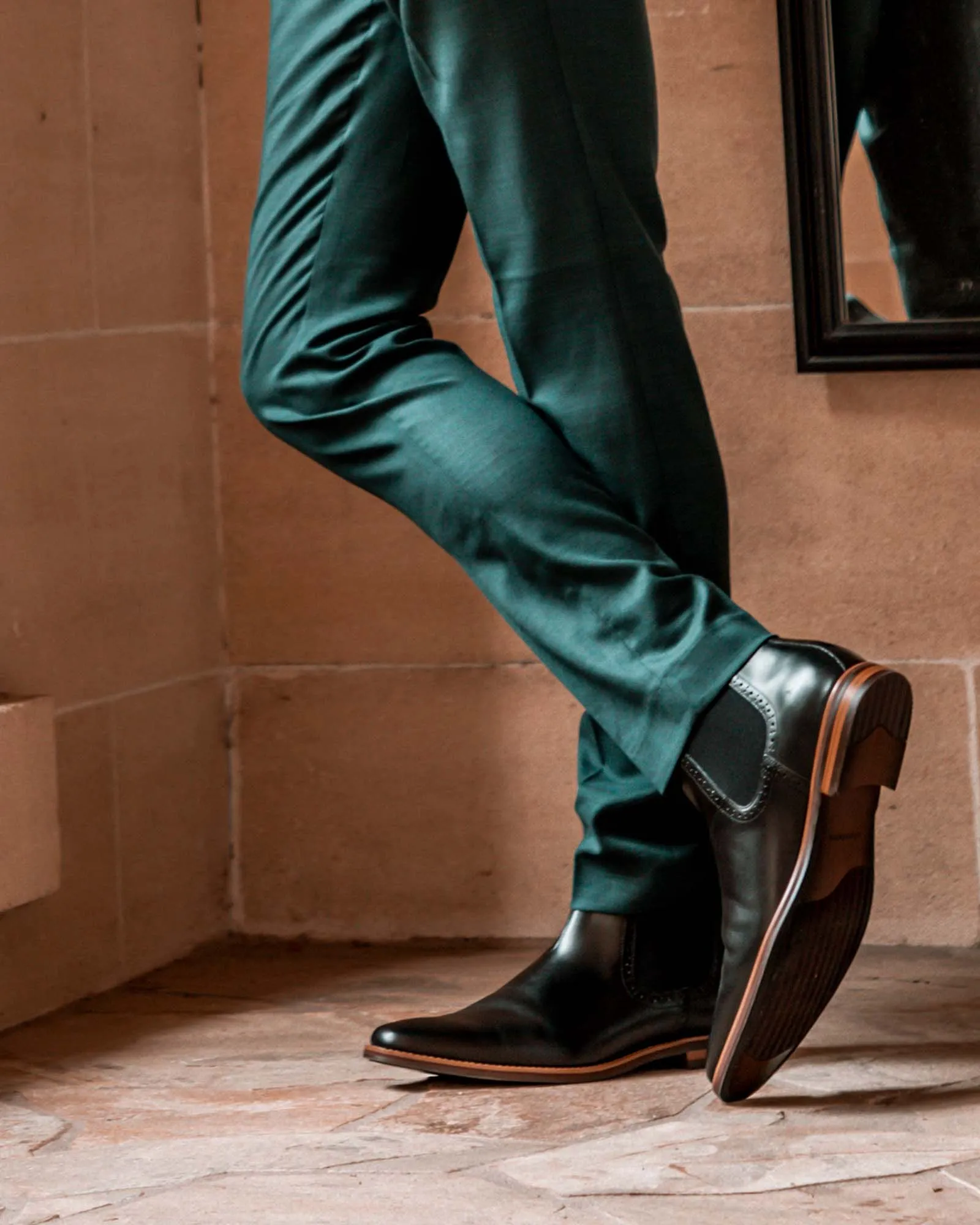 MENACE DRESS BOOT BLACK