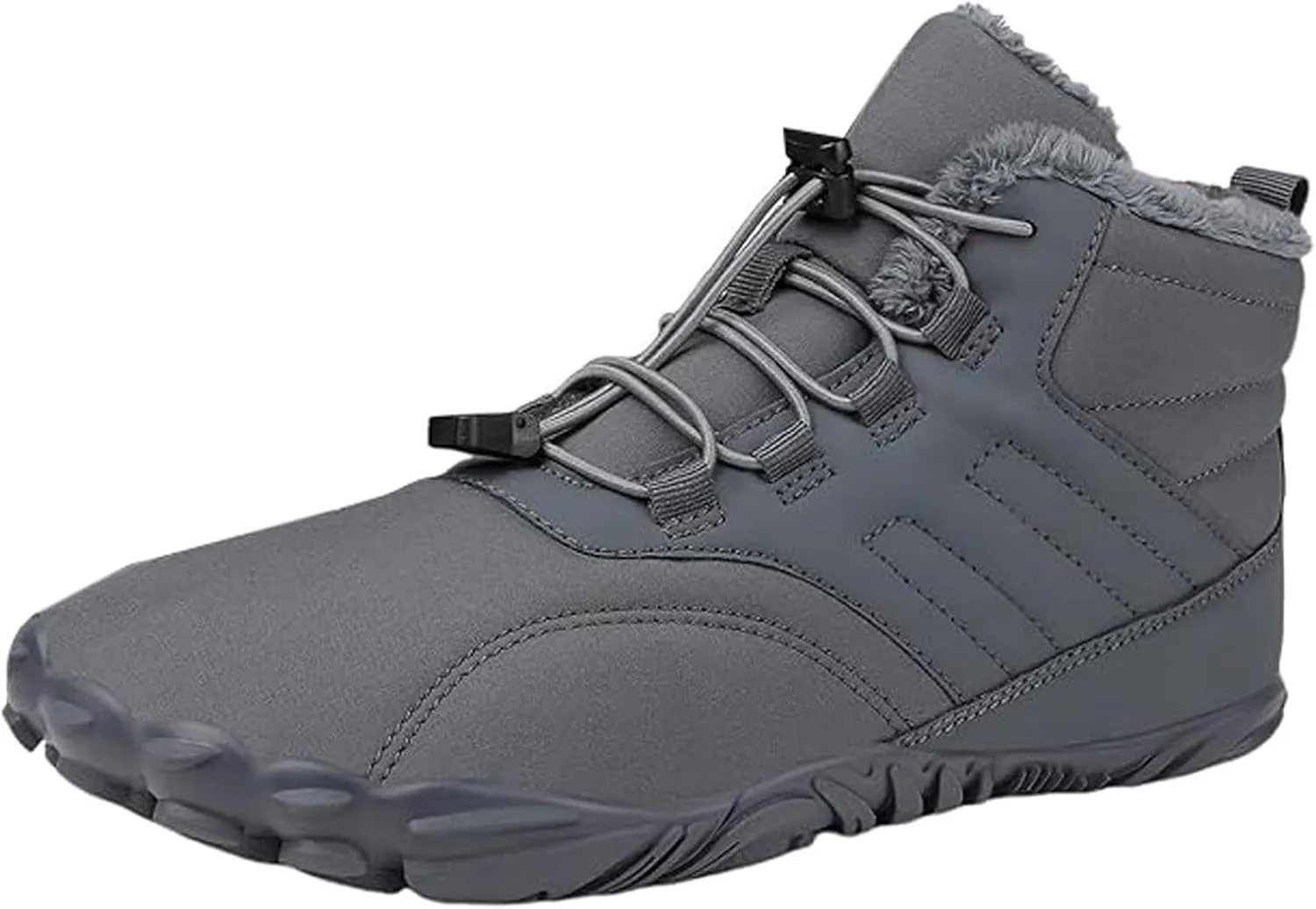Mens Work Boots Wide Width Hiking Sneakers Women's Slip On Warm Safety Shoes for Women Non Slip Slip On Platform Shoes Lightweight Comfortable Hike Grounded Footwear