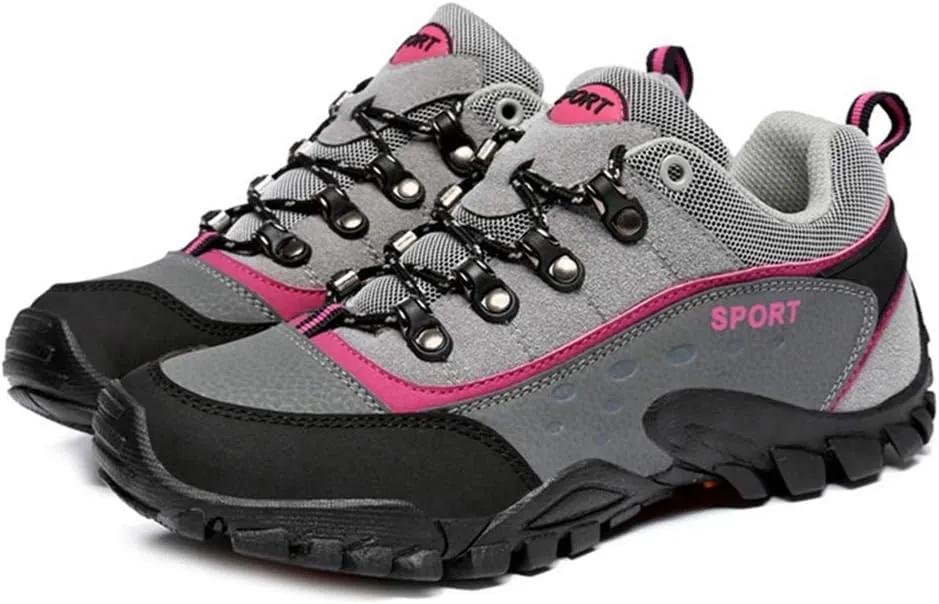 MIOKE Women's Outdoor Hiking Shoes Waterproof Lightweight Mesh Running Hiker Non-Slip Trail Climbing Shoes