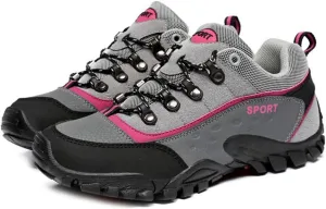 MIOKE Women's Outdoor Hiking Shoes Waterproof Lightweight Mesh Running Hiker Non-Slip Trail Climbing Shoes