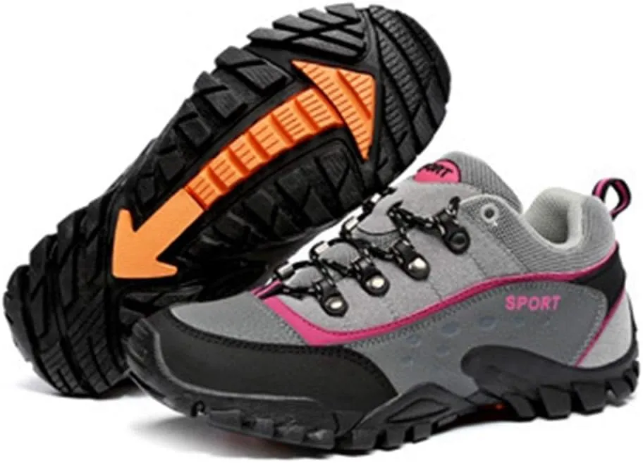 MIOKE Women's Outdoor Hiking Shoes Waterproof Lightweight Mesh Running Hiker Non-Slip Trail Climbing Shoes