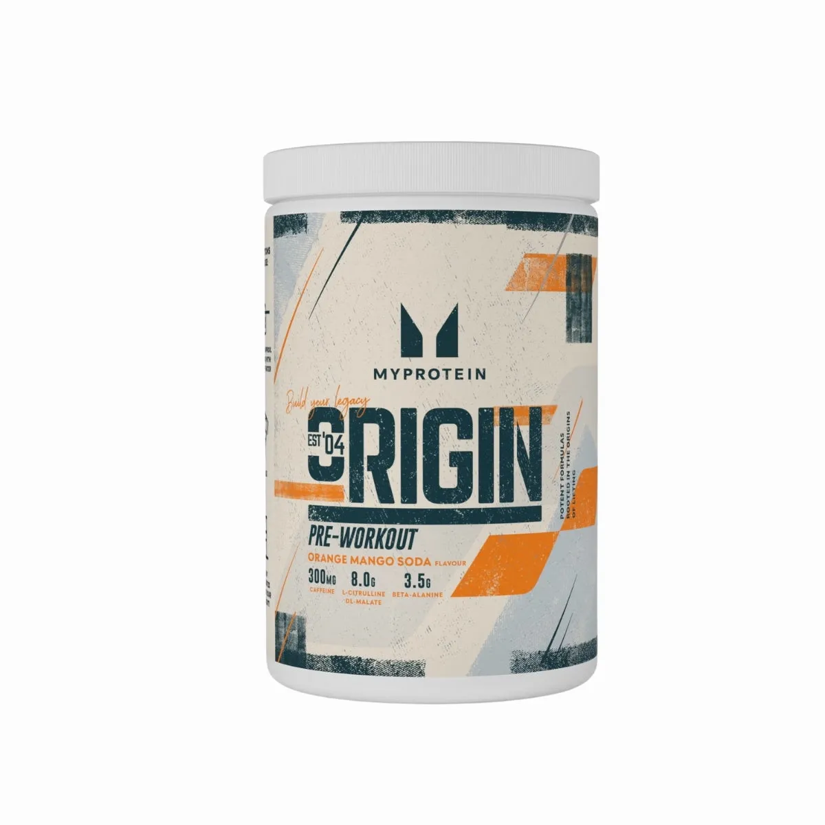MyProtein Origin Pre Workout, 300mg Caffeine, Elevate Endurance, Boost Performance, Various Flavors, 600g, 60 servings