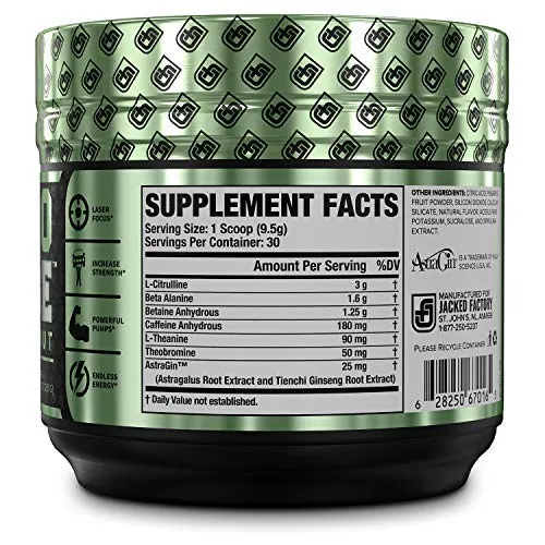 NITROSURGE Pre Workout Supplement - Endless Energy, Instant Strength Gains, Clear Focus, Intense Pumps - Nitric Oxide Booster & Powerful Preworkout Energy Powder - 30 Servings, Blue Raspberry