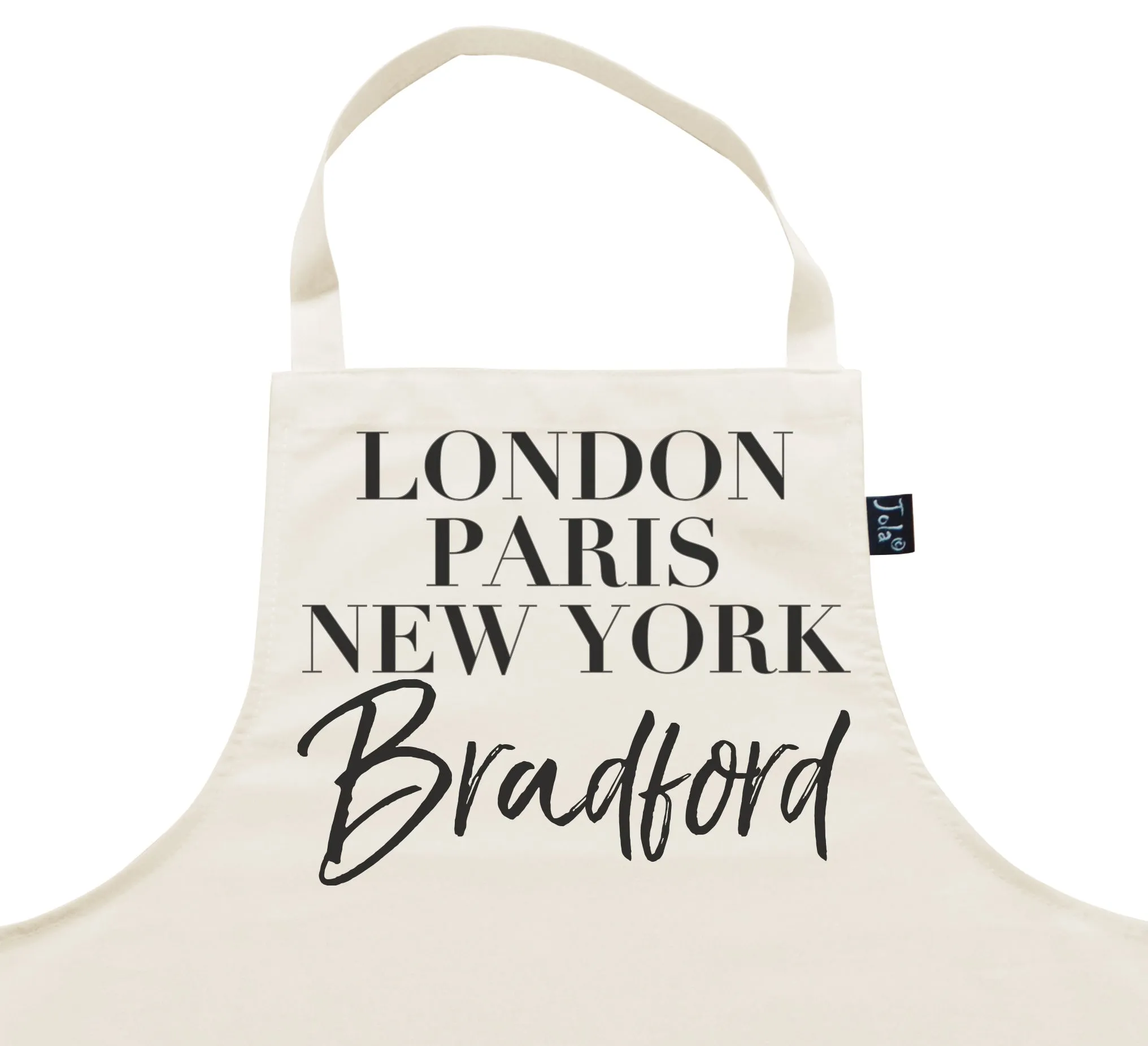 Personalised City Vogue Apron