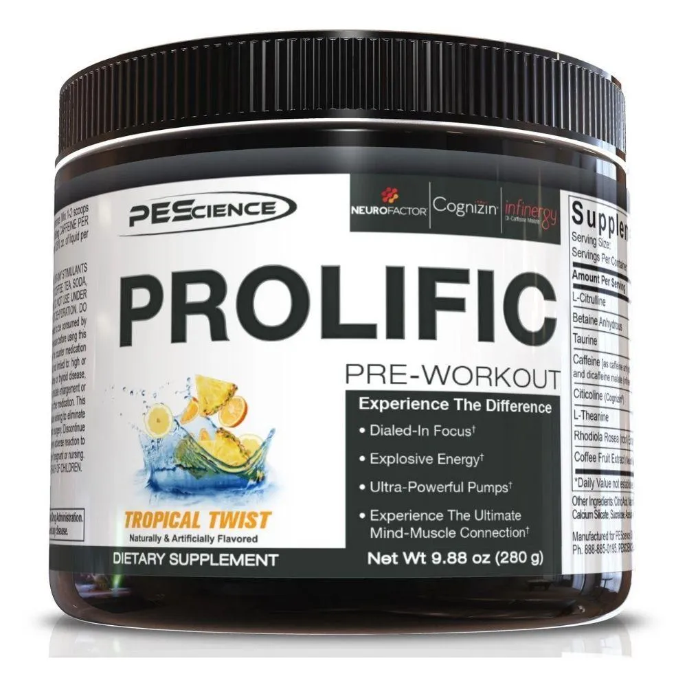 PEScience Prolific 20 Servings