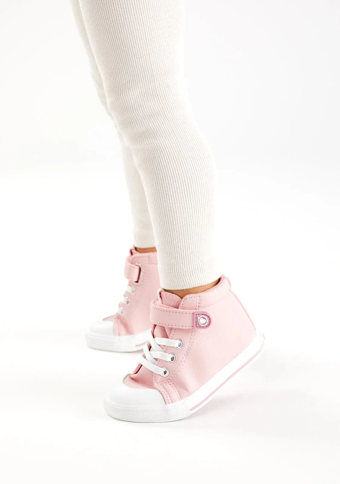 Pink Respectful High Sneakers