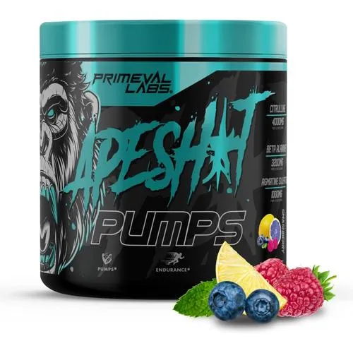 Primeval Labs Ape Sh*t Pumps Pre Workout Caffeine Free