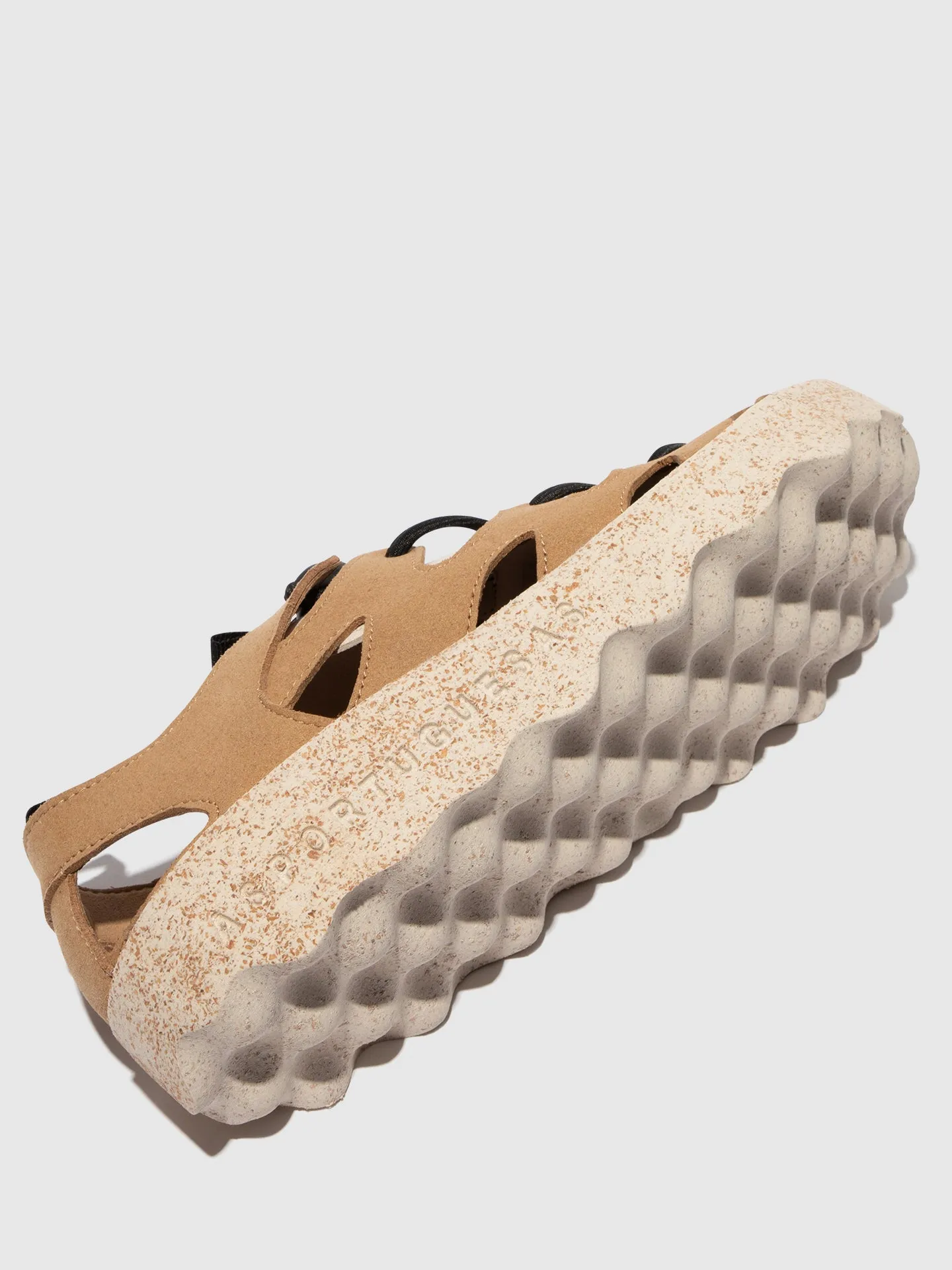 Round Toe Trainers CURE 2 M TAN