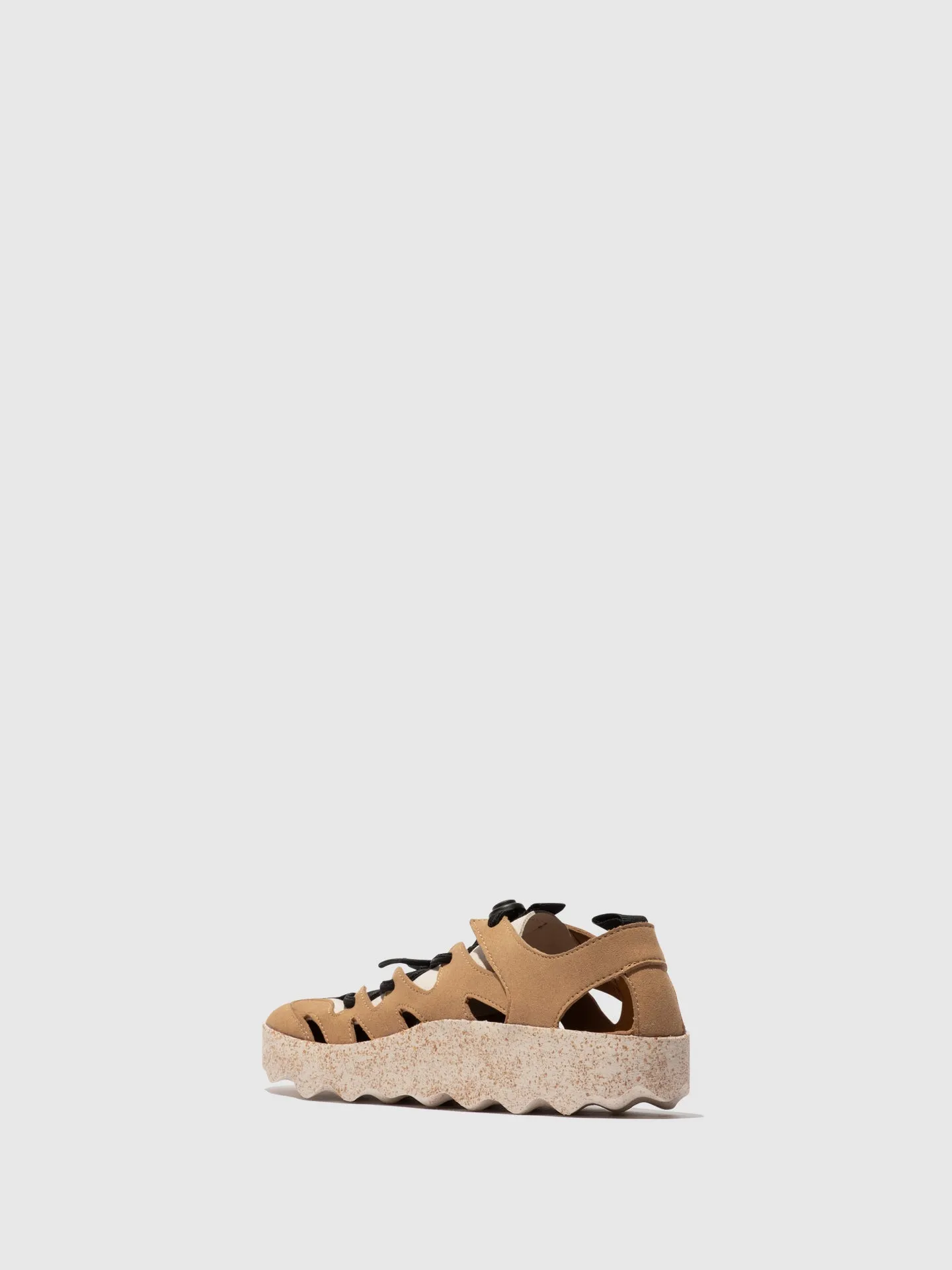 Round Toe Trainers CURE 2 M TAN