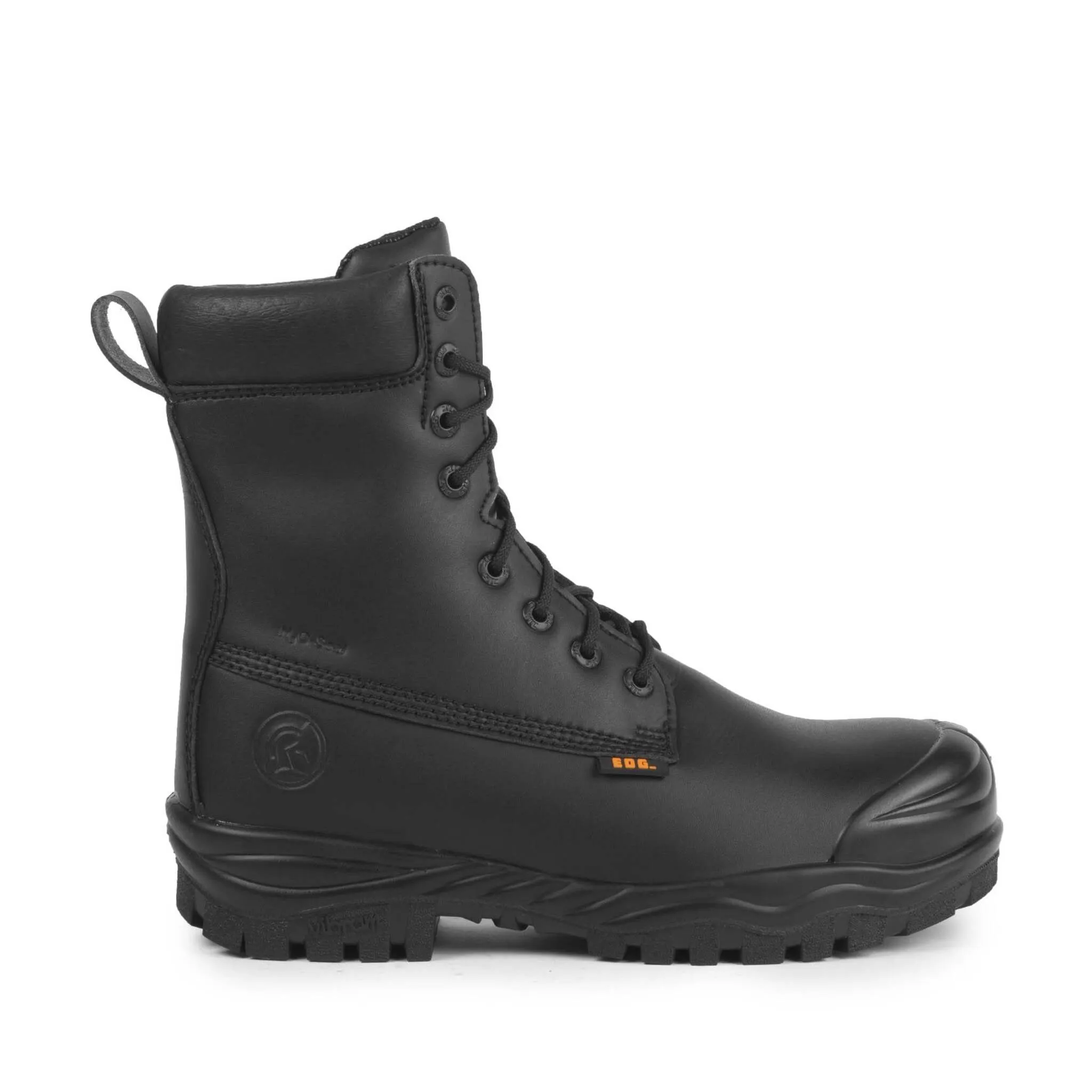 STC Men's 8" Maska Safety Work Boots | Vegan Chemtech Microfiber, Waterproof, Composite Toe, Vibram Fire & Ice Sole, Electric Shock & Puncture Resistant | Sizes 6-14