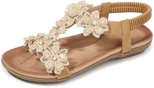 Stylish Women's Sandals Summer Flip Flops Comfortable Casual Beach Footwear Elegant Open Toe Design Slip-On