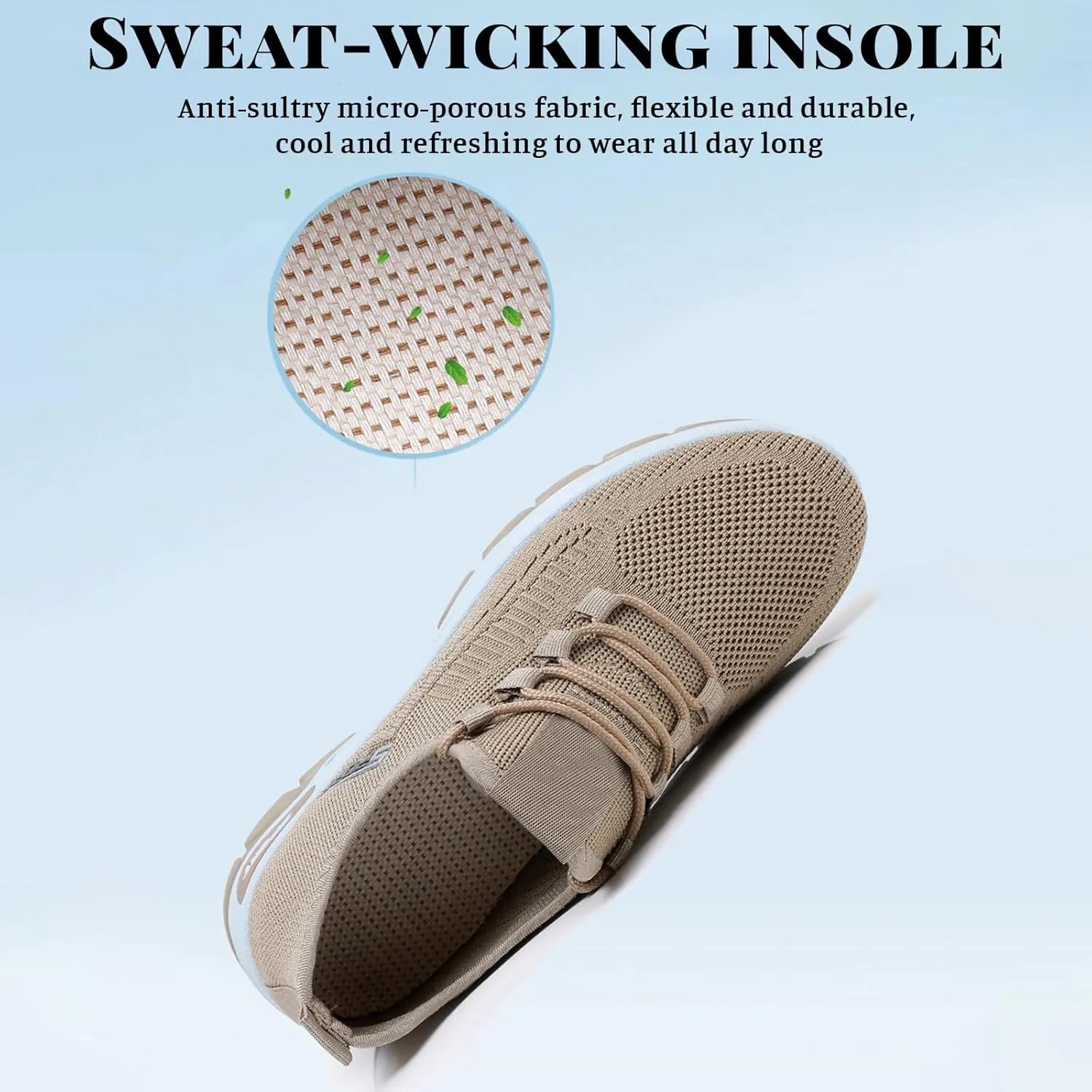 Women's Walking Shoes Arch Support Non Slip Work Shoes Lightweight Casual Breathable Tennis Shoe Work Shopping Travel Sport Athletic Sneakers Gym Tennis Slip On Comfortable Lightweight Shoe