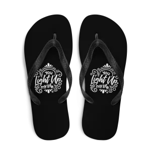 You Light Up My Life Flip-Flops