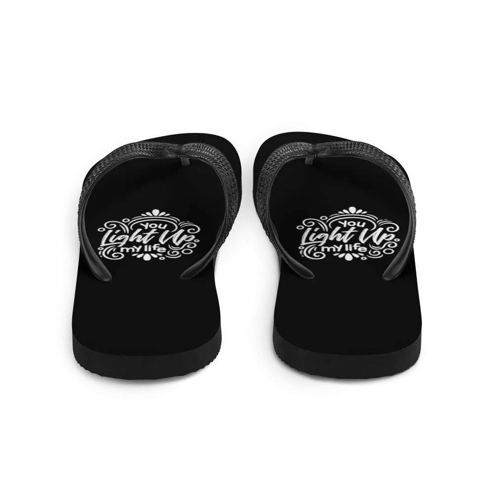 You Light Up My Life Flip-Flops